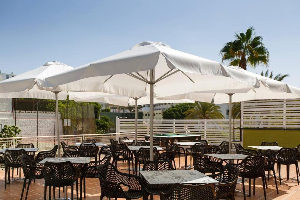 Bungalow - Piscina Climatizada - Playa Del Ingles มาสปาโลมาส ภายนอก รูปภาพ