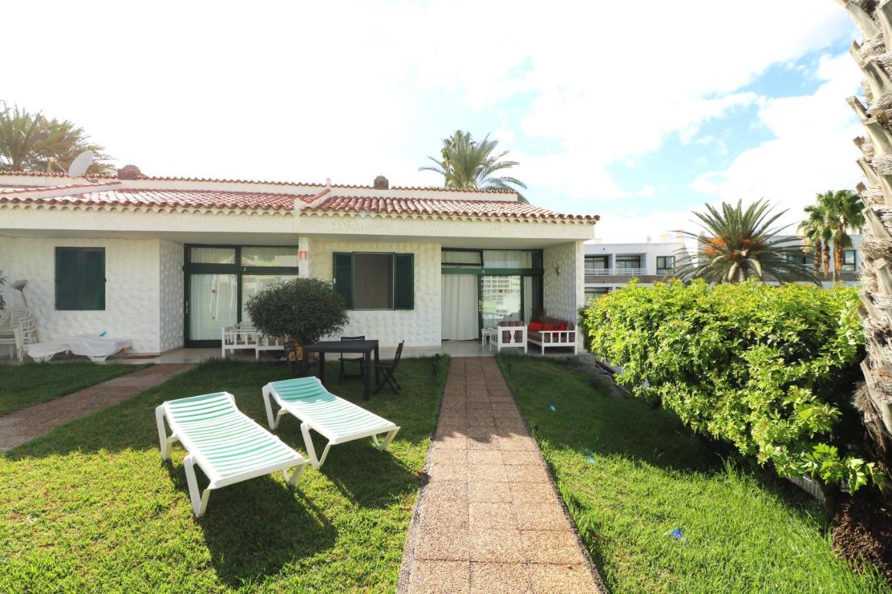 Bungalow - Piscina Climatizada - Playa Del Ingles มาสปาโลมาส ภายนอก รูปภาพ